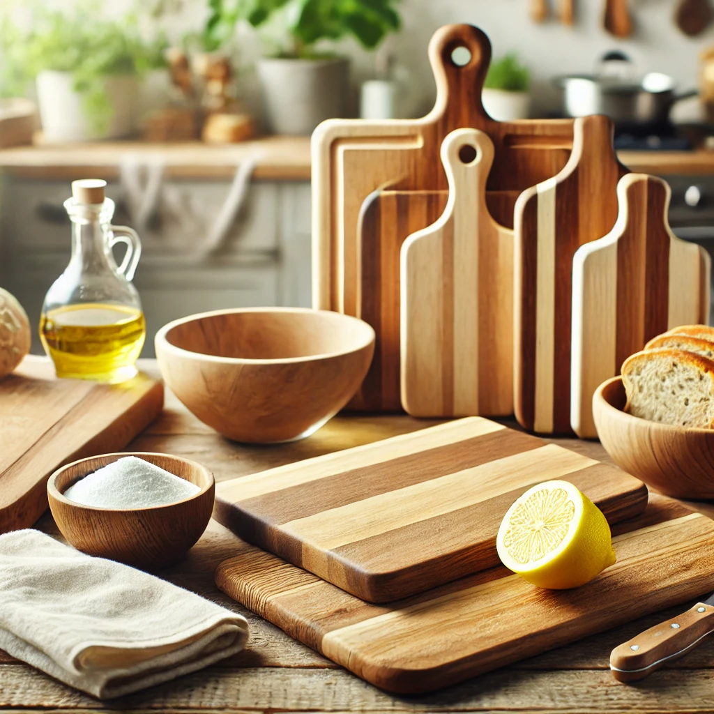 Pflege und Reinigung von Schneidebrettern und Frühstücksbrettchen aus Holz - Pflege und Reinigung von Holzschneidebrettern und Frühstücksbrettchen
