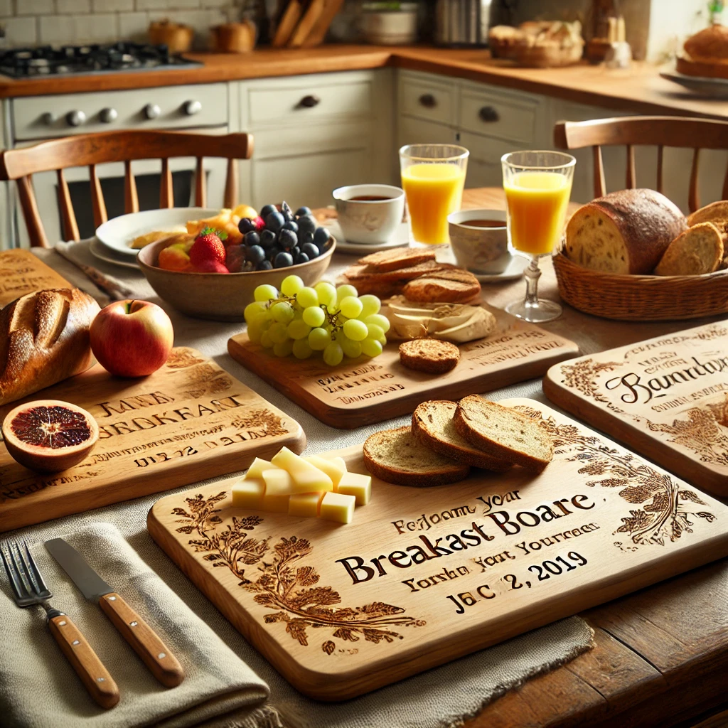 Personalisierte Frühstücksbrettchen als Geschenkidee - Personalisierte Frühstücksbrettchen als Geschenkidee | Dekofant.de