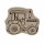 DEKOFANT Kinder MotivBrett Frühstücksbrettchen Traktor Bulldog alt ca 26x22x1,5cm