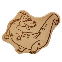 Frühstücksbrettchen Dino / Drache – Ahornholz