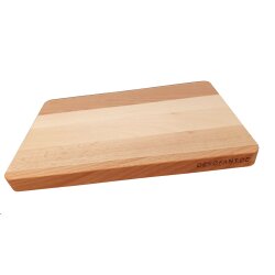 Frühstücksbrettchen 25×16×2 cm Buchenholz – naturbelassen