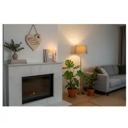 Herzbrett mit Sprüche Glück ist wenn das Herz atmet, der Verstand tanzt, & die Augen lieben – 24x24x1,5cm Ahorn Holz Herz Deko – Dekofant