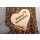 DEKOFANT Spruch Herz " Happy Birthday" 24 x 24 x 1,5 cm