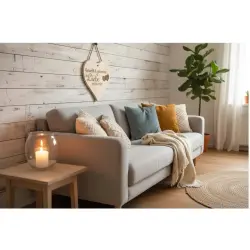 Herzbrett mit Spruch "Gesucht & gefunden in Liebe verbunden" – 24x24cm Ahornholz Deko – Dekofant