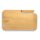 DEKOFANT Messerbrettchen Erle eckig rustikal natur unbehandelt 26x15,5x1cm