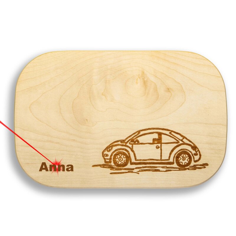 Personalisiertes Baby-Foto-Brettchen – Frühstücksbrett Aus Bambus Mit Lasergravur & Wunschtext Personalisiertes Baby-Foto-Brettchen – Frühstücksbrett Aus Bambus Mit Lasergravur & Wunschtext